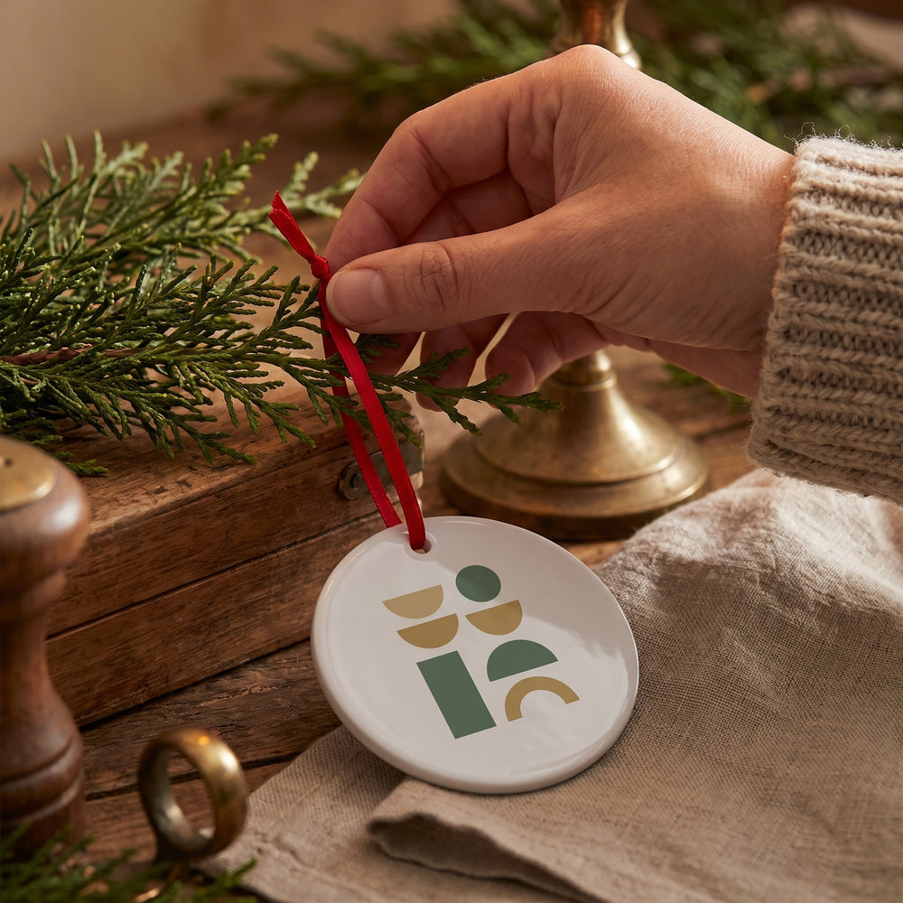 Boule de Noël personnalisée avec ta photo