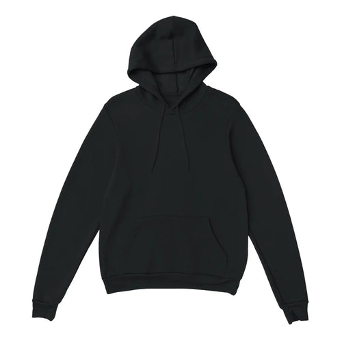 Sweat à capuche personnalisé avec ta photo — Noir