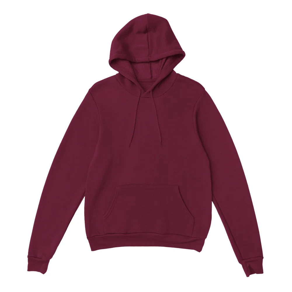Sweat à capuche personnalisé avec ta photo — Bordeaux