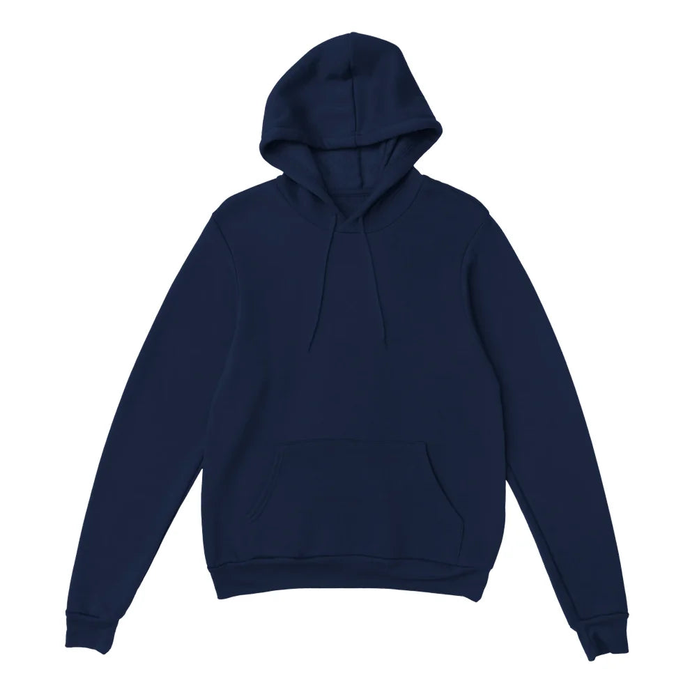 Sweat à capuche personnalisé avec ta photo — Bleu marine