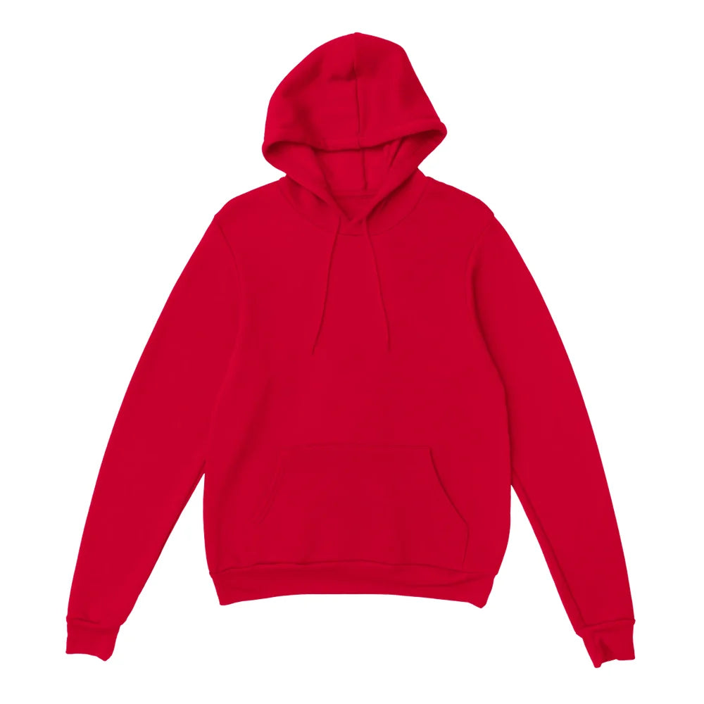 Sweat à capuche personnalisé avec ta photo — Rouge