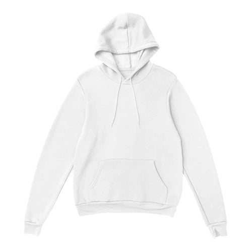Sweat à capuche personnalisé avec ta photo — Blanc
