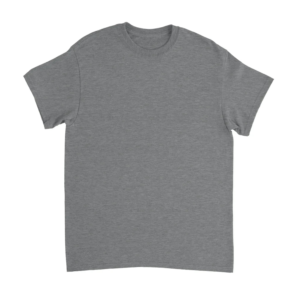 Tee-shirt personnalisé avec ta photo — Gris chiné
