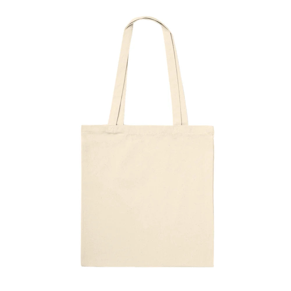 Tote bag personnalisé avec ta photo — Écru