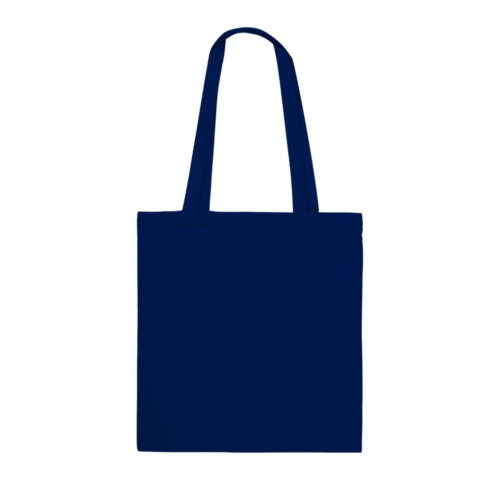 Tote bag personnalisé avec ta photo — Bleu marine
