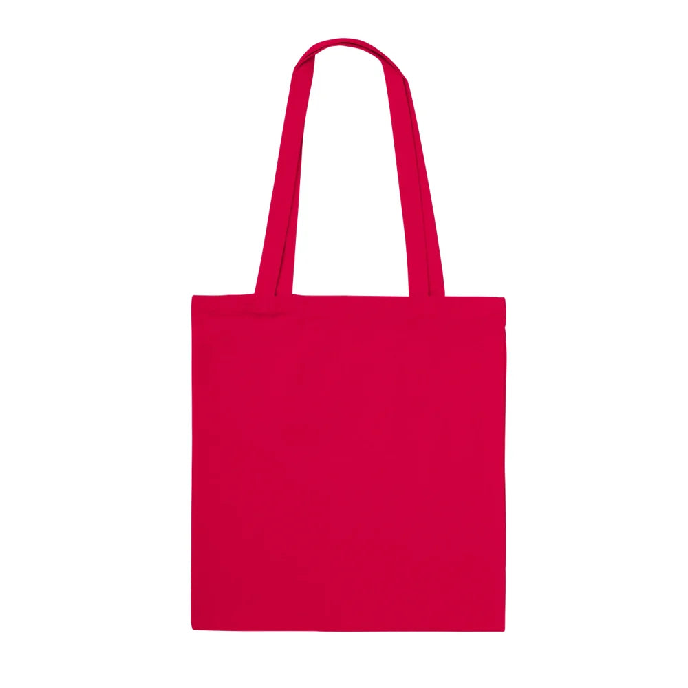 Tote bag personnalisé avec ta photo — Rouge