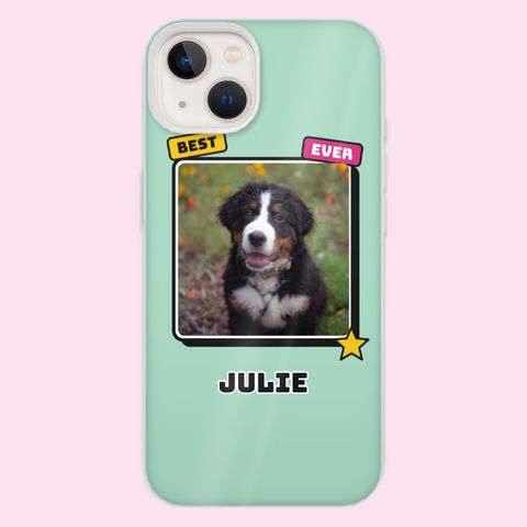 Thème Stickers sur une coque de téléphone personnalisé avec une photo