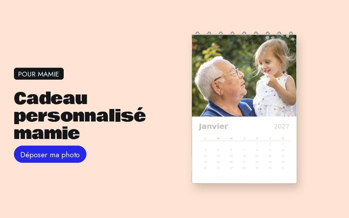 Produit personnalisé avec photo – Cadeau personnalisé mamie