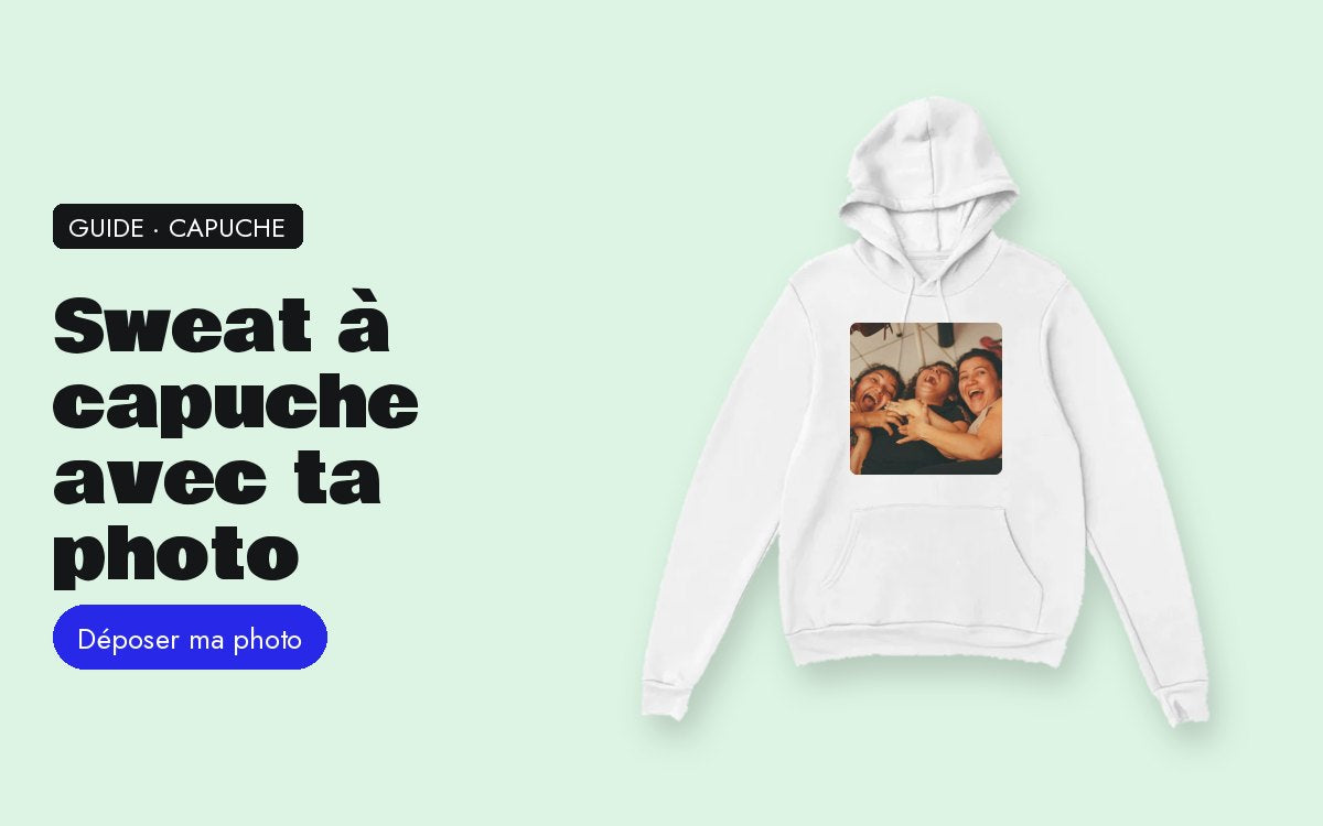 Sweat à capuche personnalisé avec photo – Sweat à capuche personnalisé avec ta photo : ce qu'il faut savoir avant de commander